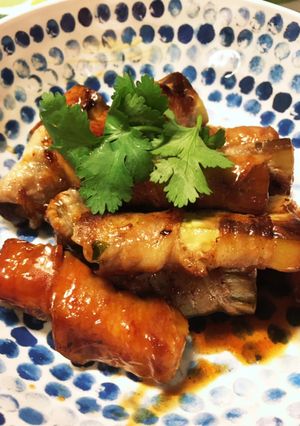 ナスの肉巻き　＃簡単＃ジューシー＃早い-レシピのメイン写真