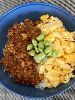 夏の三色トマト丼~カレー風味~-レシピのメイン写真