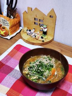 チゲ風ピリ辛ダイエットスープ♡-レシピのメイン写真
