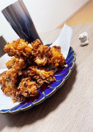 味濃いめ！！ザクザク柿の種の唐揚げ-レシピのメイン写真