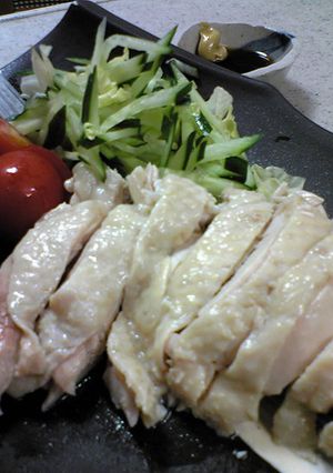 ヘルシーさっぱり♪ゆで鶏-レシピのメイン写真