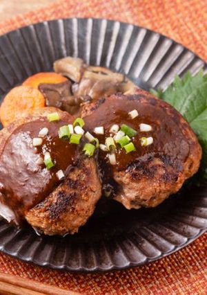 和風照り焼きハンバーグ-レシピのメイン写真