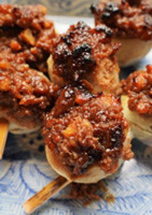 サトイモのクルミみそ焼き-レシピのメイン写真