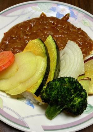 ドライカレー-レシピのメイン写真