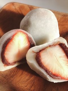 あまったお餅で簡単♡苺大福-レシピのメイン写真