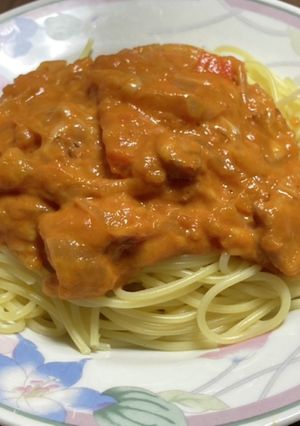 モッツァレラチーズのトマトクリームパスタ-レシピのメイン写真