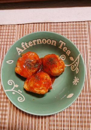 斬新！酢鶏つくね-レシピのメイン写真
