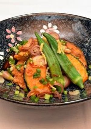 かぼちゃのポン酢ソース-レシピのメイン写真