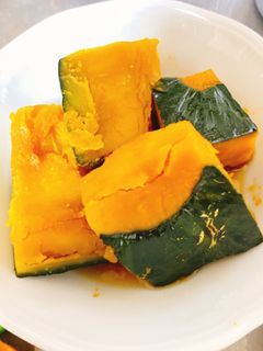 レンジで簡単かぼちゃの煮物-レシピのメイン写真