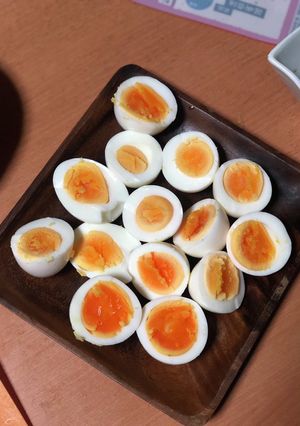 ゆでたまご9分-レシピのメイン写真