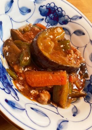 【ホットクック】クックドゥで麻婆茄子-レシピのメイン写真