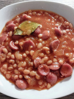 【モロッコ料理】"ルビア”白いんげん豆煮-レシピのメイン写真
