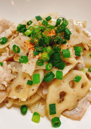 レンコンと大根の炒め物-レシピのメイン写真