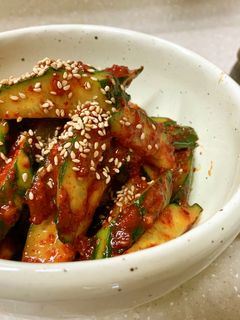 韓国⭐︎甘辛キューリの和え物-レシピのメイン写真