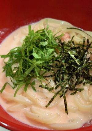 爆速メニュー♪たらこクリームうどん-レシピのメイン写真