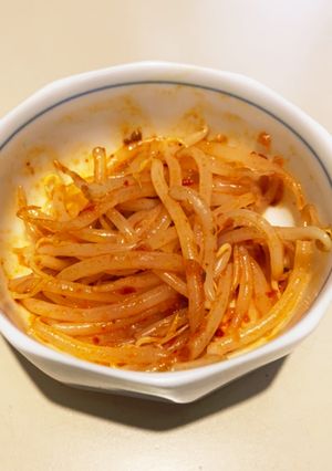 モヤシのハリッサ和え-レシピのメイン写真