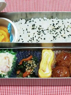 中学生のお弁当 2022.3.10-レシピのメイン写真