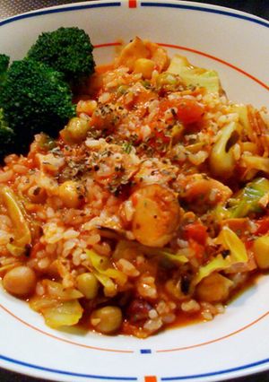 冷ご飯で★簡単トマトリゾット-レシピのメイン写真