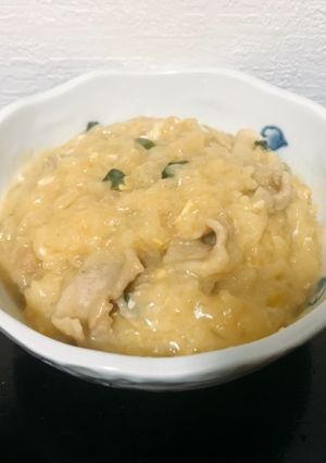 トンタマ中華雑炊-レシピのメイン写真
