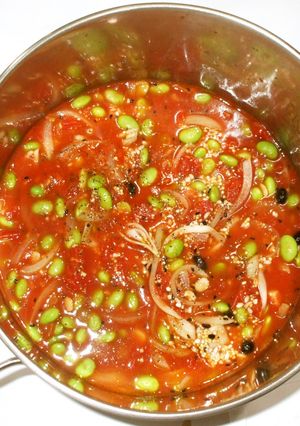 雑穀スープ♪簡単のぼせ・暑がりに漢方薬膳-レシピのメイン写真