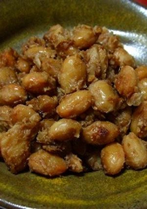 大豆のゴマ味噌炒め♪-レシピのメイン写真