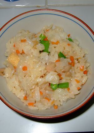 こぎつねごはん（給食風）-レシピのメイン写真