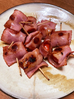 ミニトマトのベーコン巻き-レシピのメイン写真