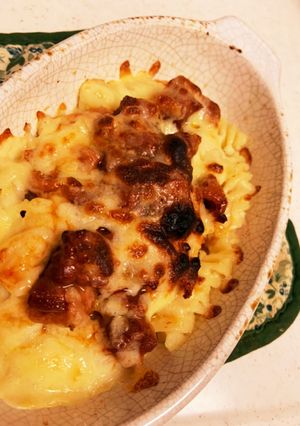 ポテサラリメイク☆照り焼きチキングラタン-レシピのメイン写真