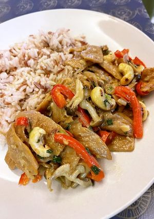 大豆ミートとカシューのタイ風炒め-レシピのメイン写真