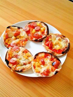 *餃子の皮でピザ*-レシピのメイン写真