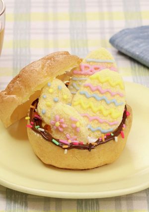 イースターエッグシュークリーム-レシピのメイン写真