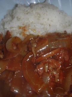 炊飯器でハヤシのルー-レシピのメイン写真