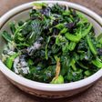 ほうれん草の磯辺和え