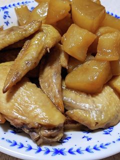 手羽先と大根の煮物-レシピのメイン写真