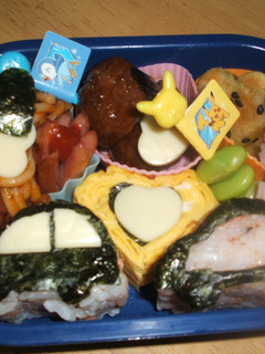 キャラ弁 トミカ☆男の子が喜ぶ♪-レシピのメイン写真