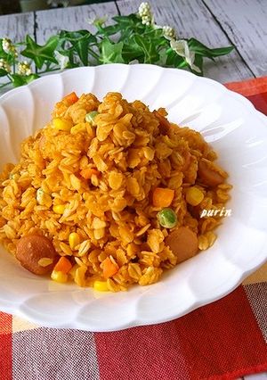 オートミールのケチャップライス-レシピのメイン写真