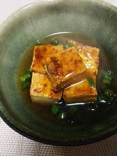 簡単!厚揚げのあんかけ-レシピのメイン写真
