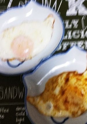 卵白はパリパリ。卵黄はトロリの目玉焼き-レシピのメイン写真