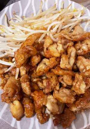 鶏皮甘辛味　ご飯とお酒がすすむ-レシピのメイン写真