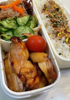 鳥照り弁当-レシピのメイン写真