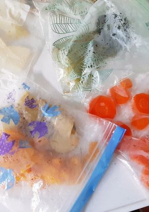 圧力鍋で簡単！離乳食の下準備　冷凍-レシピのメイン写真