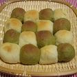 2色のさつま芋のちぎりパン