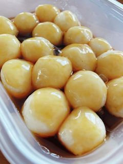 白玉粉★豆腐でフワフワみたらし団子-レシピのメイン写真