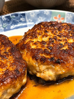 鶏つくねバーグお豆腐入り-レシピのメイン写真