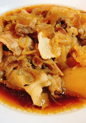 焼豚タレdeリメイク肉じゃが-レシピのメイン写真