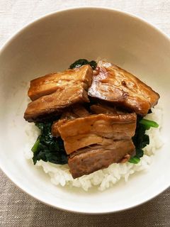 【楽チン】豚角煮丼-レシピのメイン写真