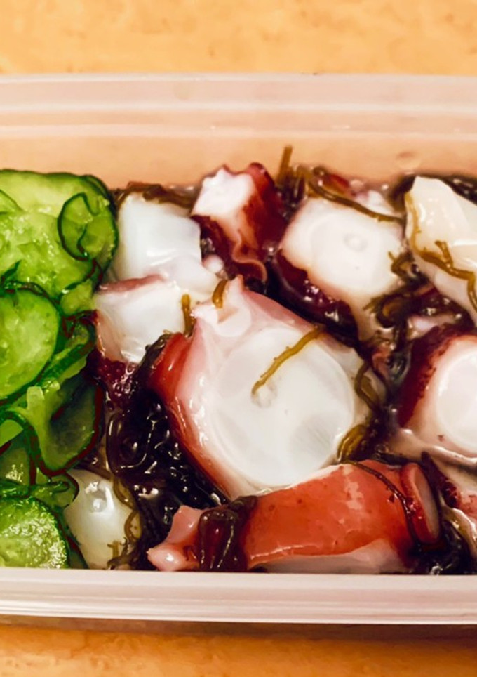 蛸と胡瓜ともずく酢-レシピのメイン写真