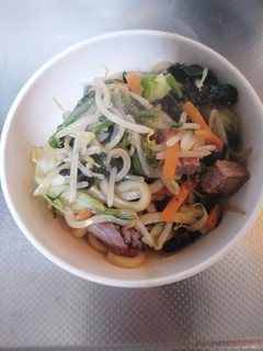 焼肉のタレで作る焼きうどん-レシピのメイン写真