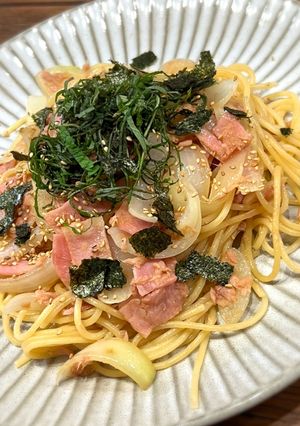 旦那の和風ツナパスタ♬-レシピのメイン写真