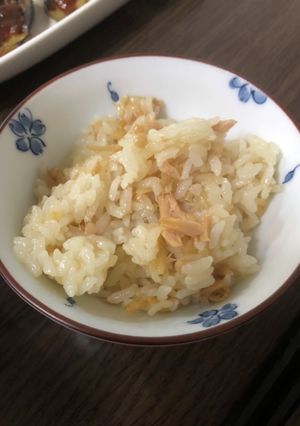なめ茸とツナの炊き込みご飯-レシピのメイン写真